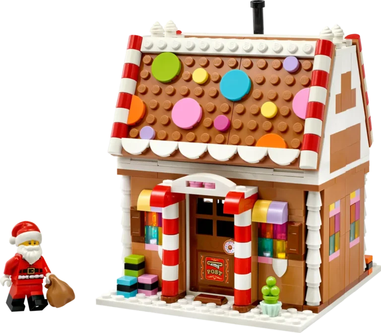 LEGO Christmas Gifts - LEGO Festive Gingerbread House