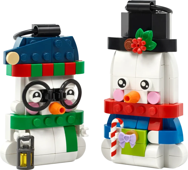 LEGO Christmas Gifts - LEGO Snowman Ornaments