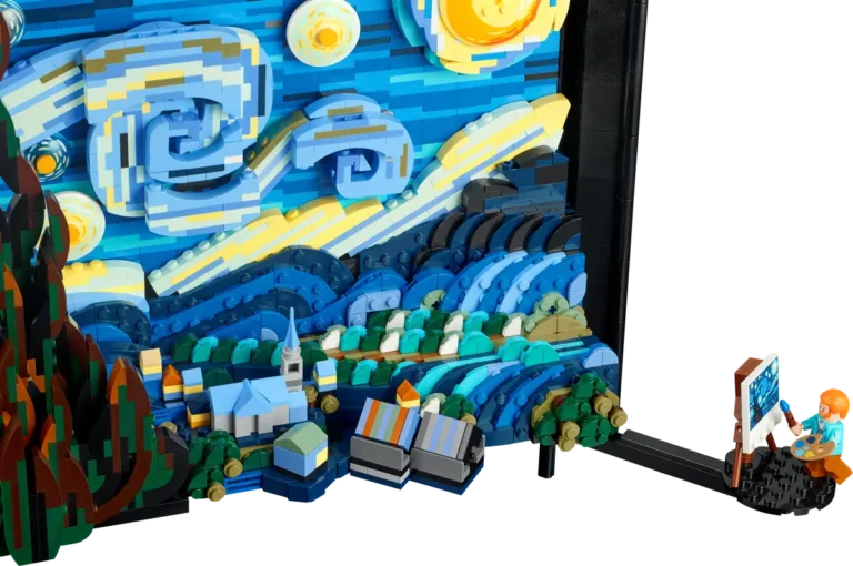 LEGO Starry Night 21333 Set Minfigure & Buildings
