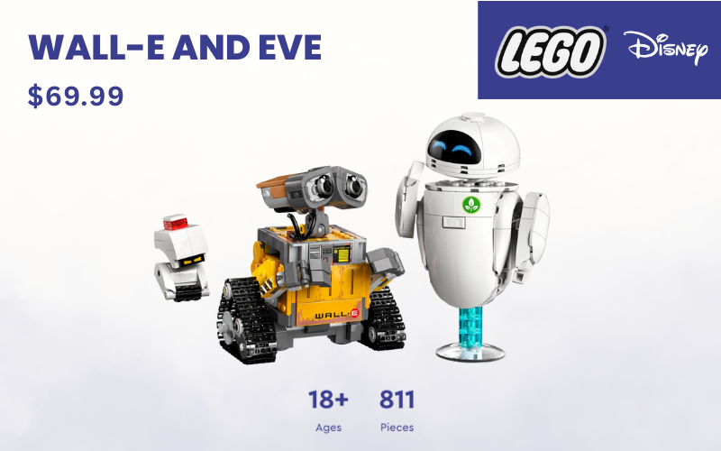 Read more about the article LEGO Disney WALL-E and EVE 43279 Review – Charming Robots with Real Personalities