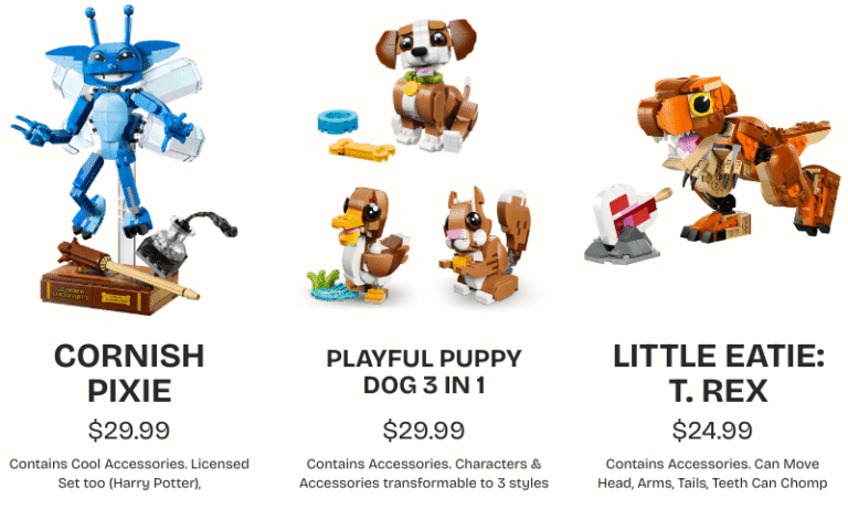 LEGO Pokémon Eevee 72151 Set Preview (Comparisions List)