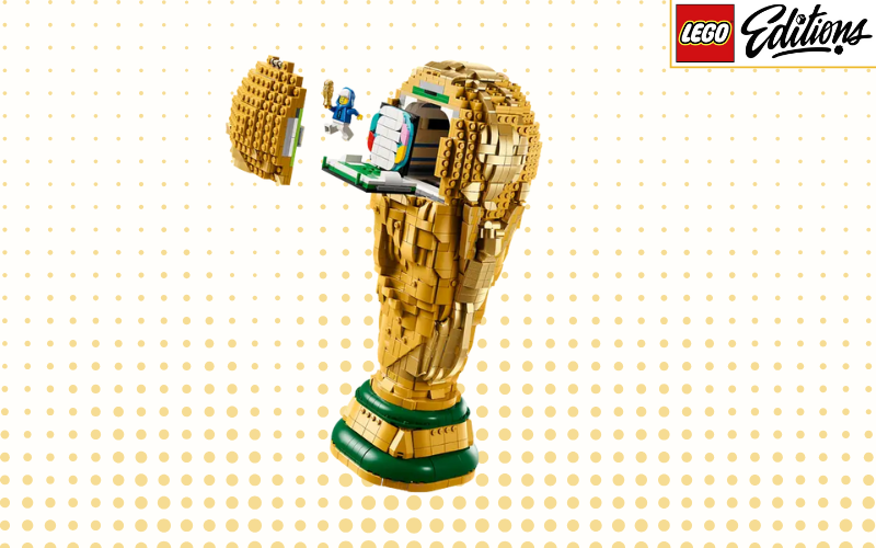 Read more about the article LEGO FIFA World Cup Trophy Set Preview: Bold First Step for LEGO Football / Soccer