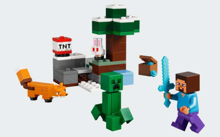 LEGO Minecraft Sets 7 - LEGO Steve's Taiga Adventure (#21583)